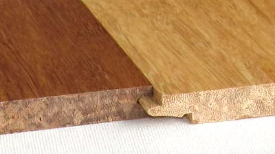 Compressed bamboo solid click planks Solid high density strand woven bamamboo flooring