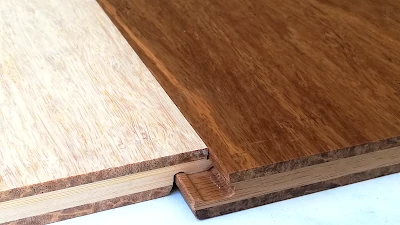 Solid strand woven bamboo flooring for high end finish. Strand woven bamboo premium flooring.